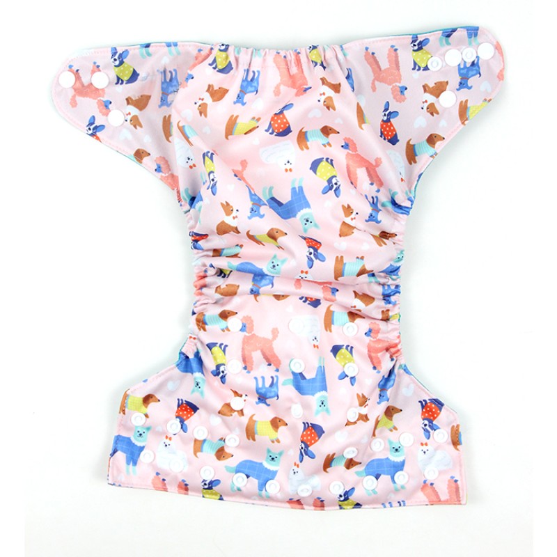 Bamboo Nappies Supplier - Square Wing Double Leg Gusset