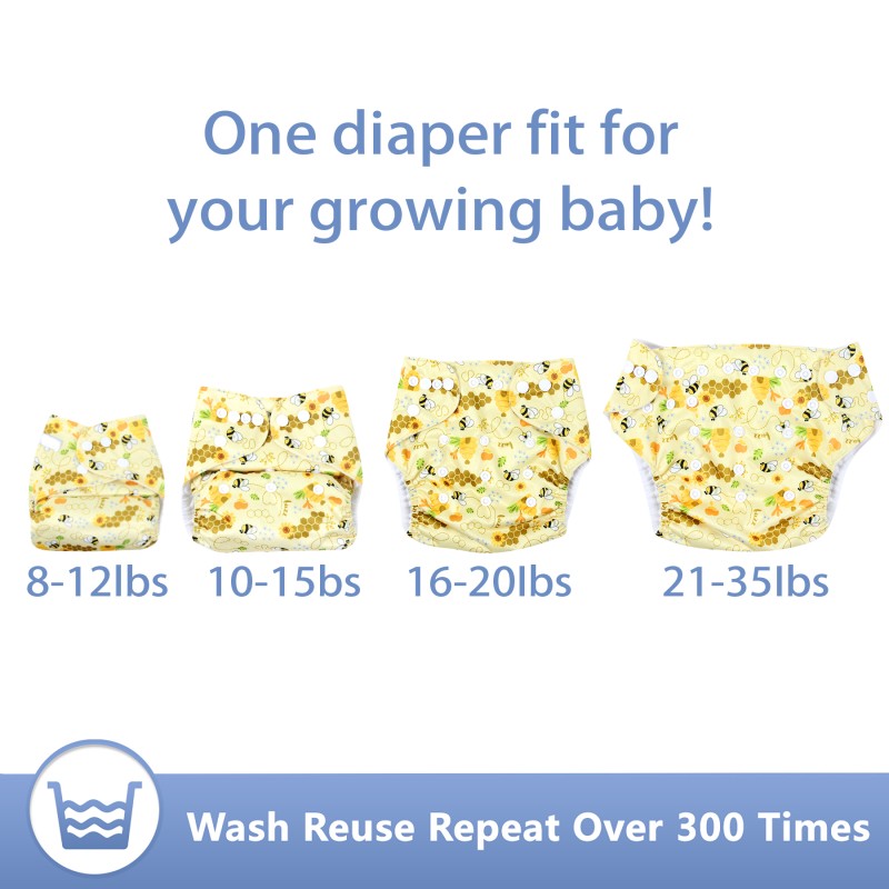 Baby Cloth Diapers Supplier - 13 Sets Newborn Pocket Reusable