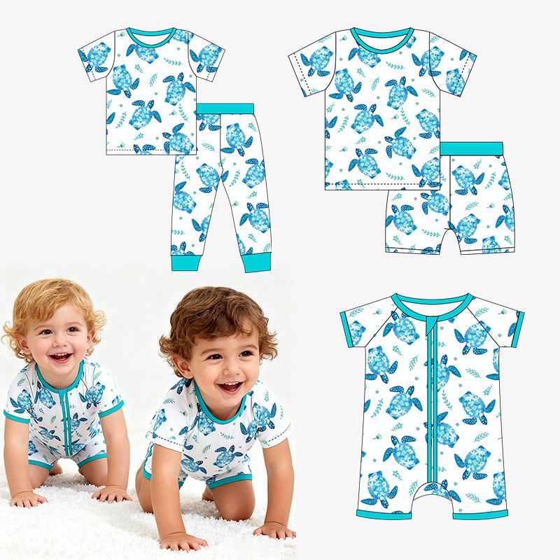 Bamboo Romper Factory - Manufacturer Support Custom Logo