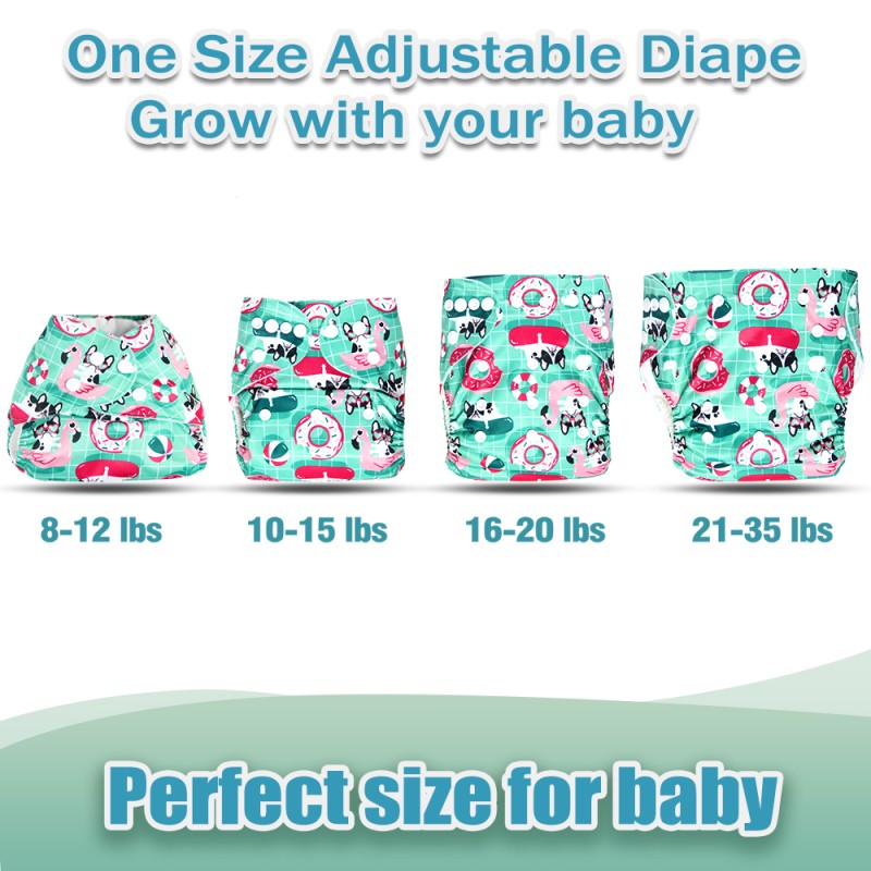 Cloth Diaper Factory - Plain Color Organic Cotton Eco Friendly