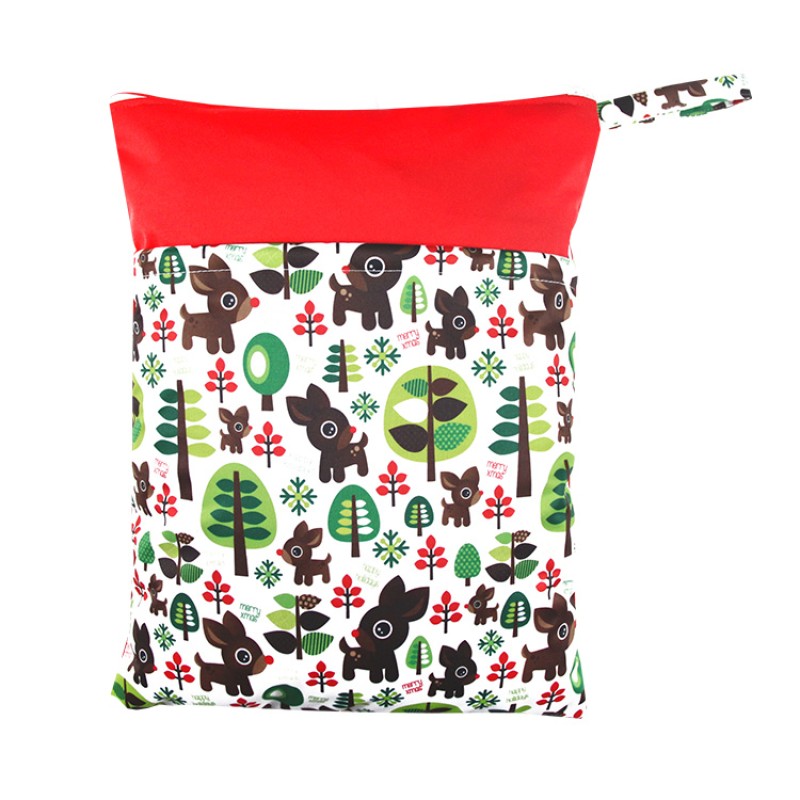 Nappy Bag Supplier - Flamingo With Handle Washable Cloth