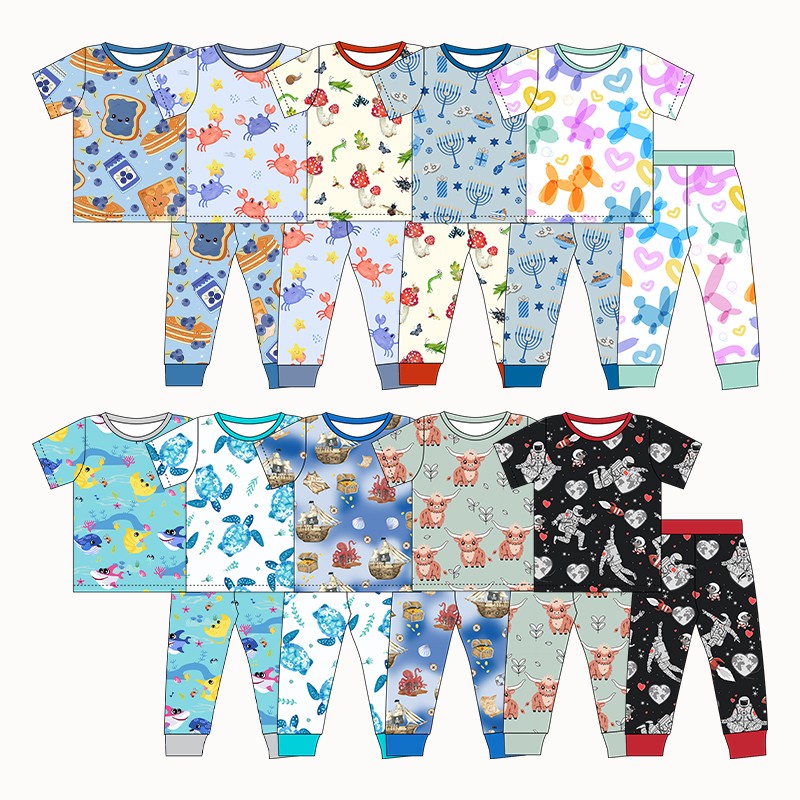 Bamboo Pajamas Supplier - Custom High Quality 2 Piece Set
