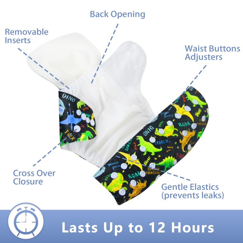 Cloth Diaper Factory - Washable Reusable Adjustable Custom