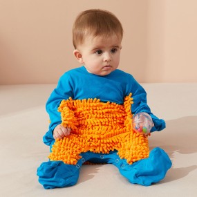 Baby Rompers Supplier - 2025 New Kids Foot Mop European