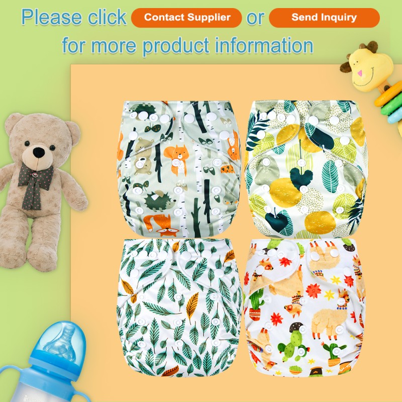Cloth Diaper Factory - Plain Color Organic Cotton Eco Friendly