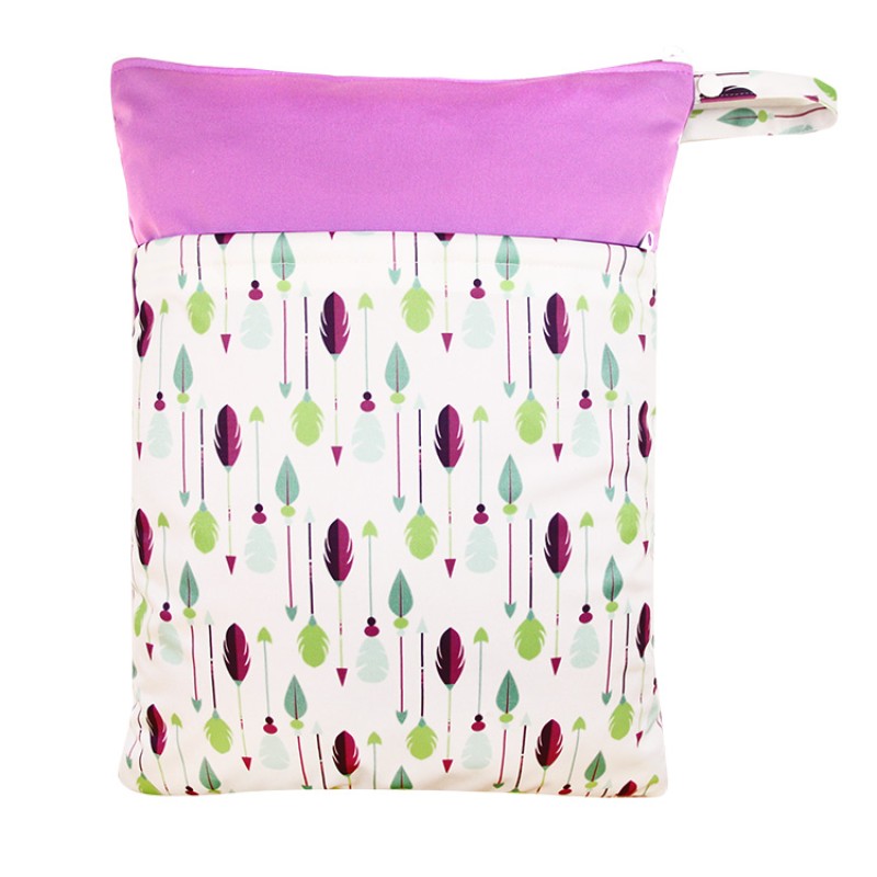 Nappy Bag Supplier - Flamingo With Handle Washable Cloth