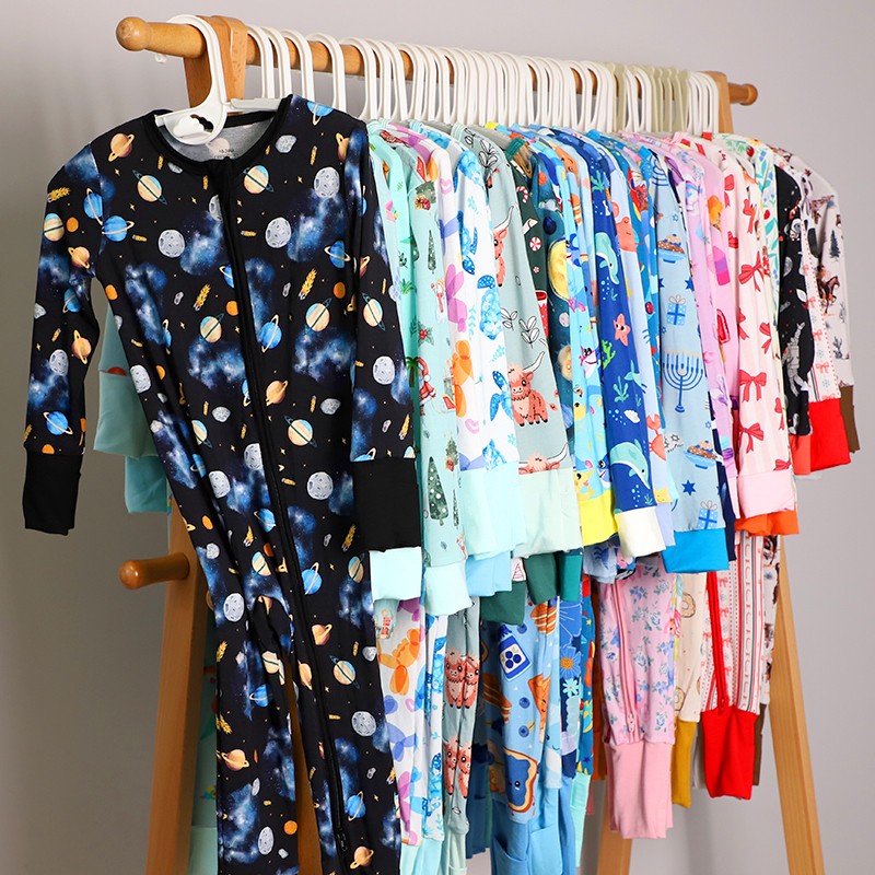 Bamboo Pajamas Supplier - Western Print Children Wholesale