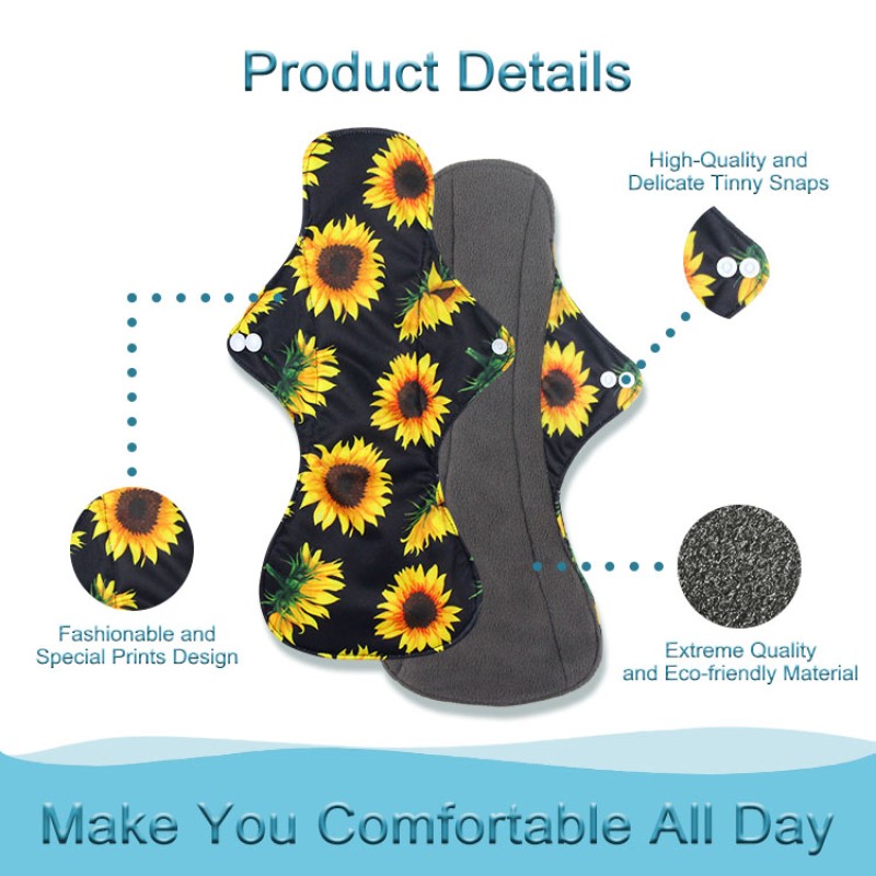 Sanitary Pad Supplier - Reusable Organic Period Winged