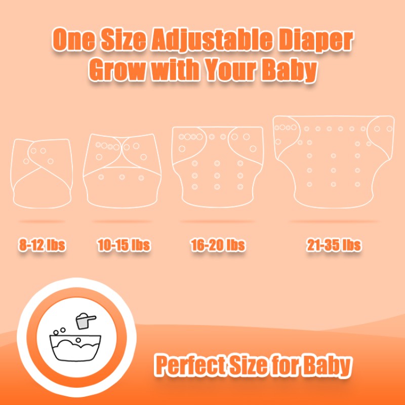 Cloth Diapers Factory - New Design Reusable Washable Pocket