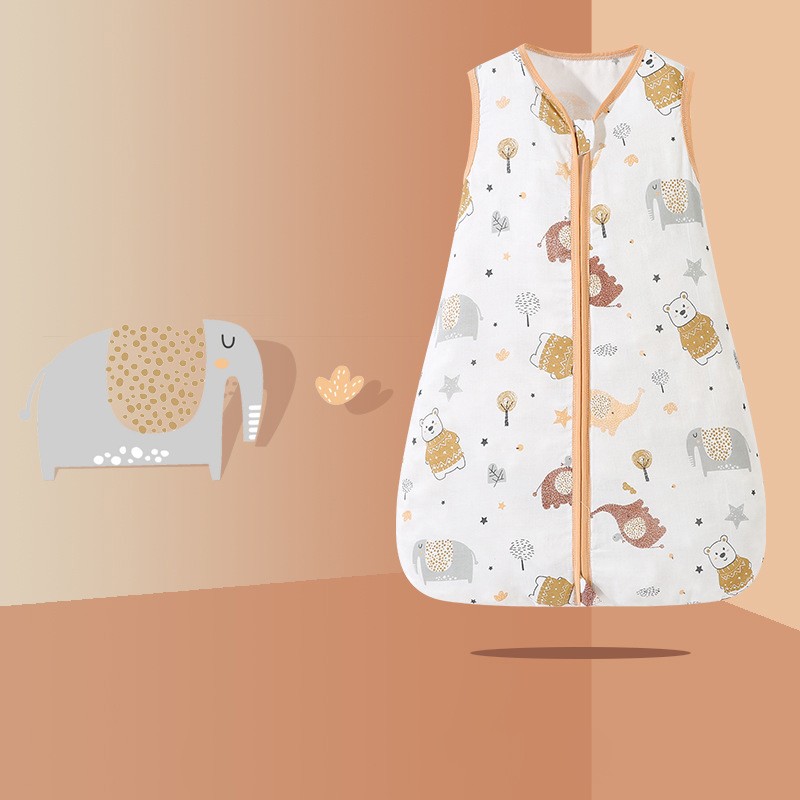 Sleeping Bag Supplier - Fashion Print Sleeveless Solid Color