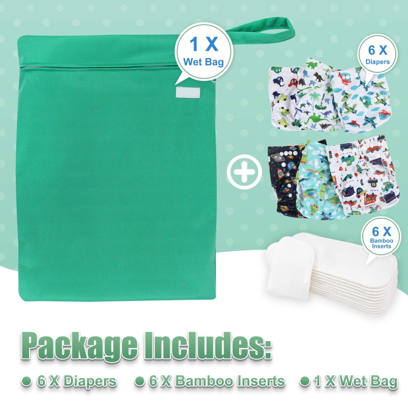 Bamboo Diapers Supplier - Washable Reusable Organic Wholesale