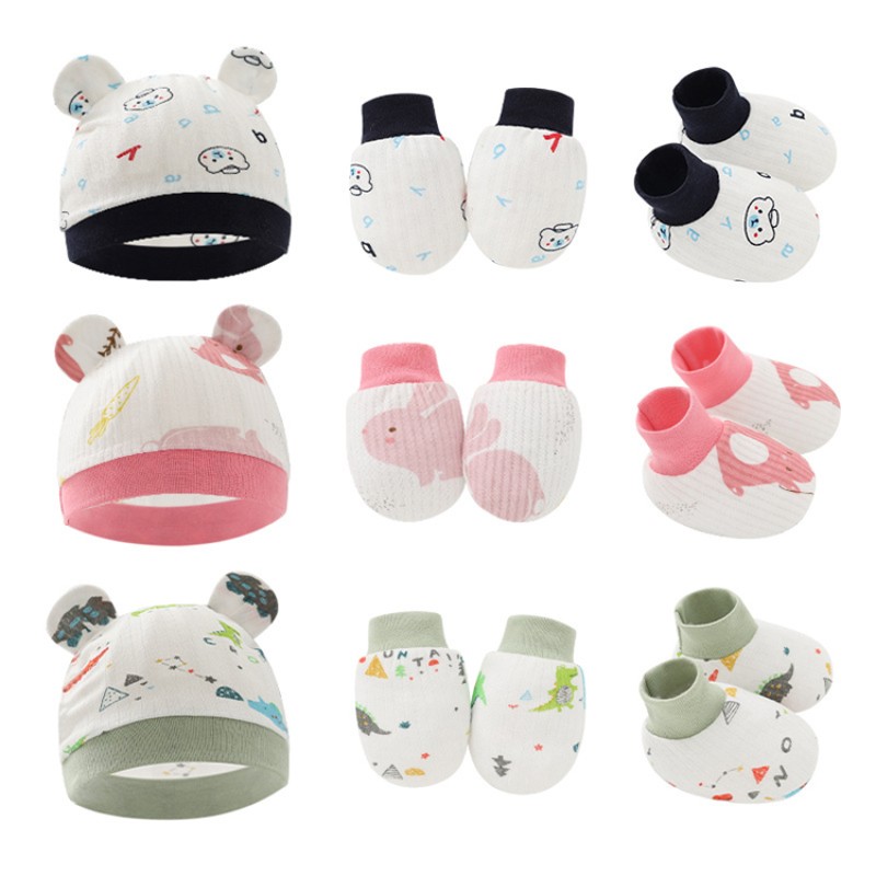 Newborn Set Factory - 7pcs Cartoon Pattern