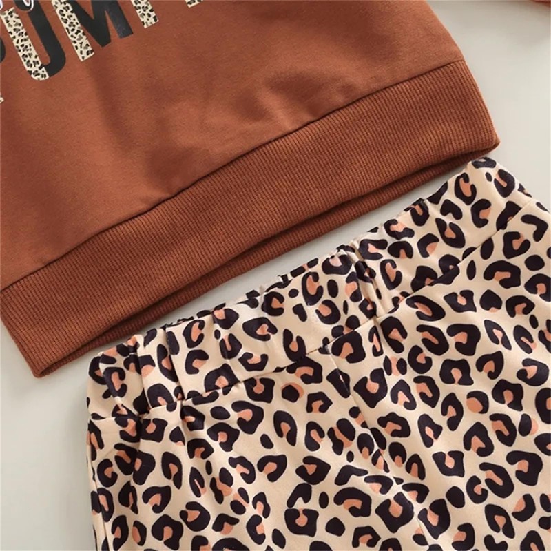 Halloween Outfit Supplier - 2pcs Pumpkin Printed