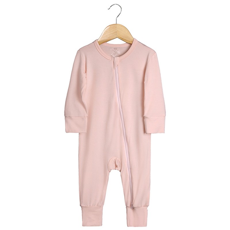 Newborn Jumpsuit Manufacturer - Two Way Zipper