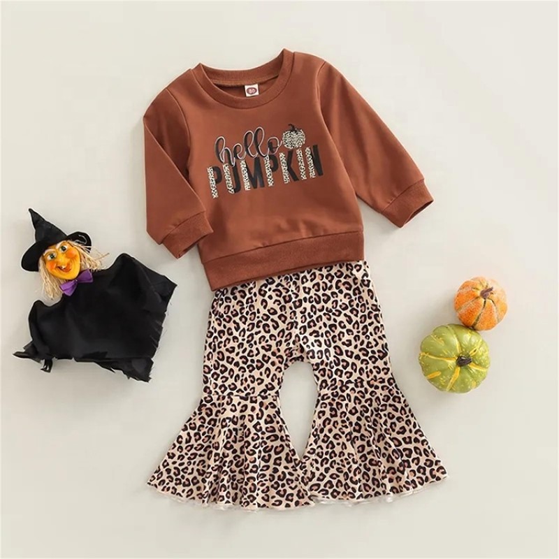 Baby Costume Manufacturer - Pumpkin Flared Pants