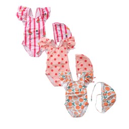 Bikini Supplier - Striped Fly Cut