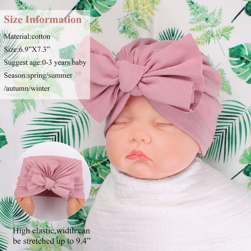 Baby Hat Manufacturer - Knotted Donut Cap