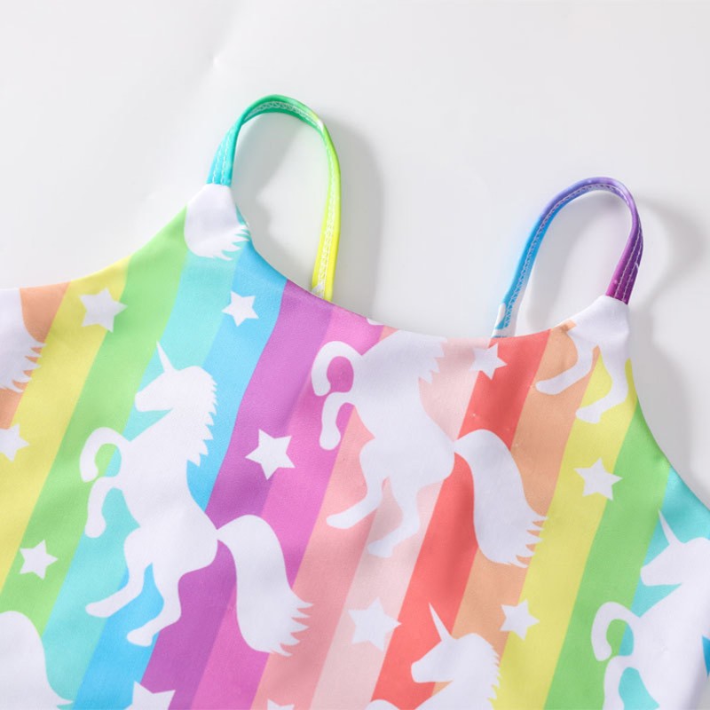 Swimsuit Factory - One Shoulder Cartoon