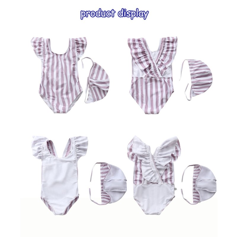 Bikini Supplier - Striped Fly Cut