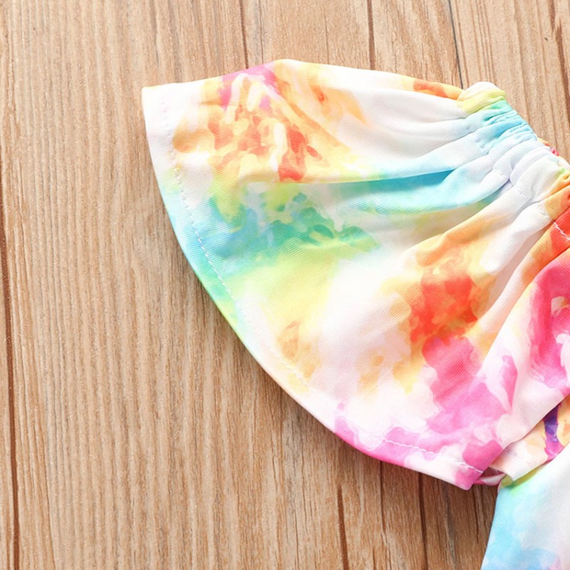 Girls Shirt Supplier - Tie Dye Cotton
