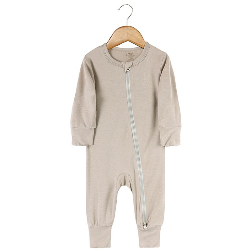 Newborn Jumpsuit Manufacturer - Two Way Zipper
