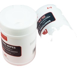 Wet Wipes Supplier - Custom Canister Lid Gym Hand Clean