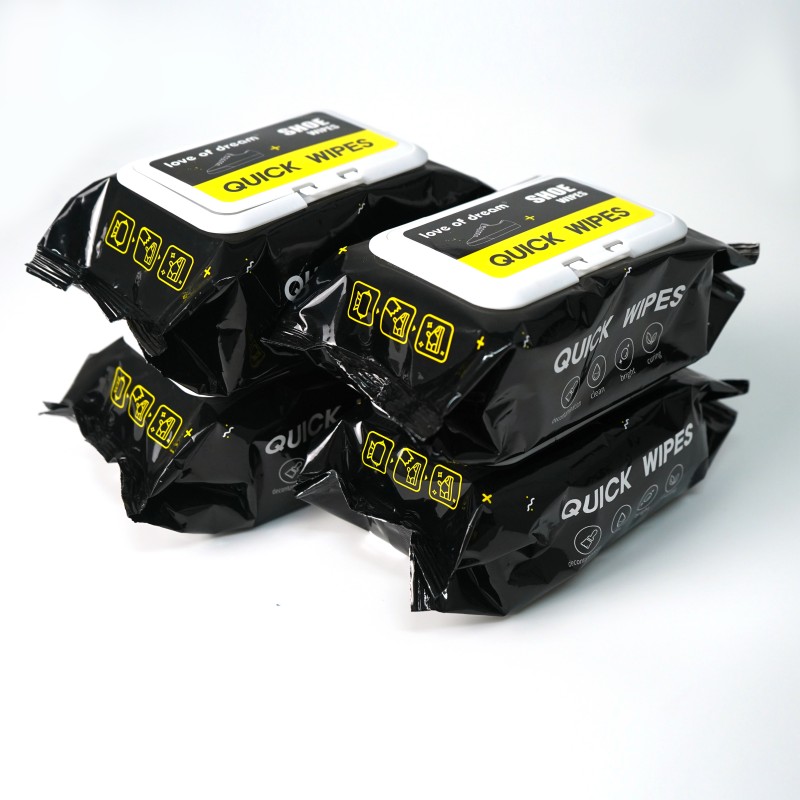 Shoe Cleaning Wipes Manufacturer - Quick Cleaner White Sneaker Kit