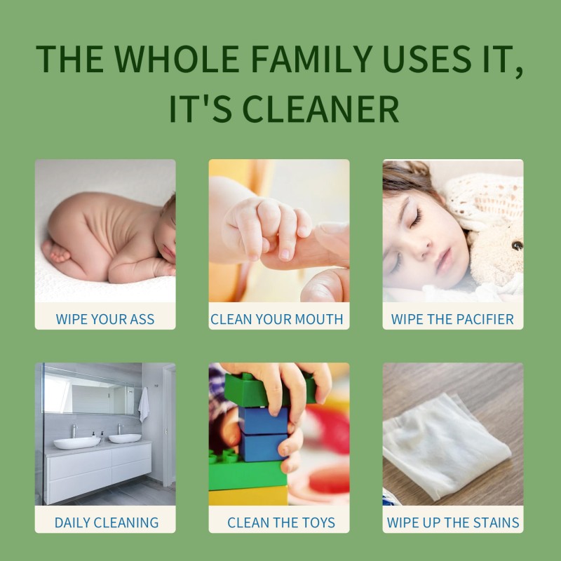 Mini Wipes Supplier - Portable Individual Wrapped 8pcs Pack