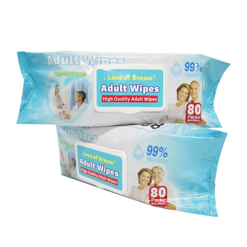 Adult Hygiene Wipes Supplier - Premium Unscented Gentle Aloe