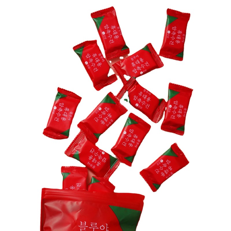 Compressed Towel Supplier - 20pcs Mini Candy Children Cleaning