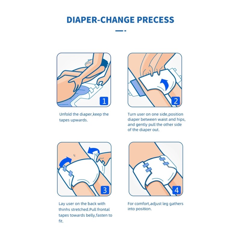 Adult Diapers Factory - Wholesale Best XL Senior Soft Cheap