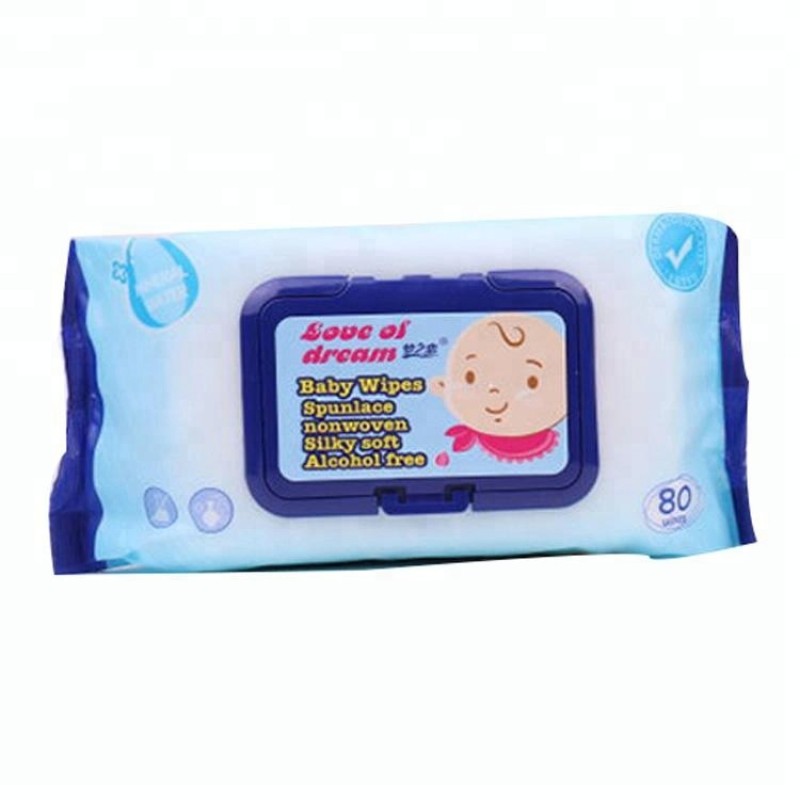 Wet Tissues Factory - 80pcs Fluorescent Free Non-Woven