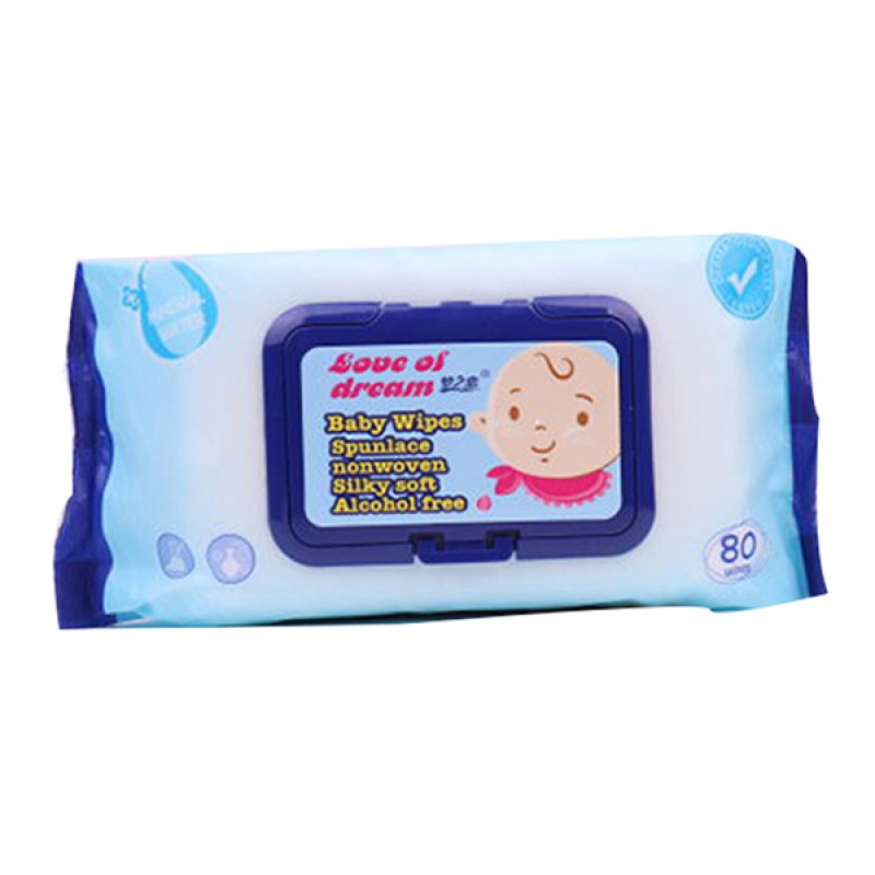 Wet Tissues Factory - 80pcs Fluorescent Free Non-Woven