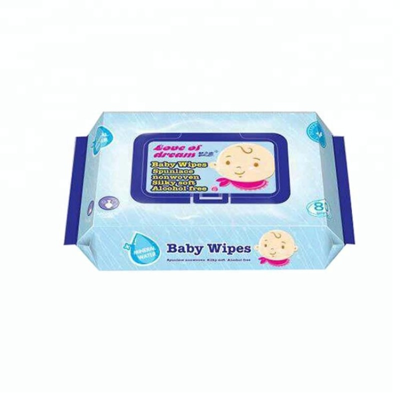 Wet Tissues Factory - 80pcs Fluorescent Free Non-Woven