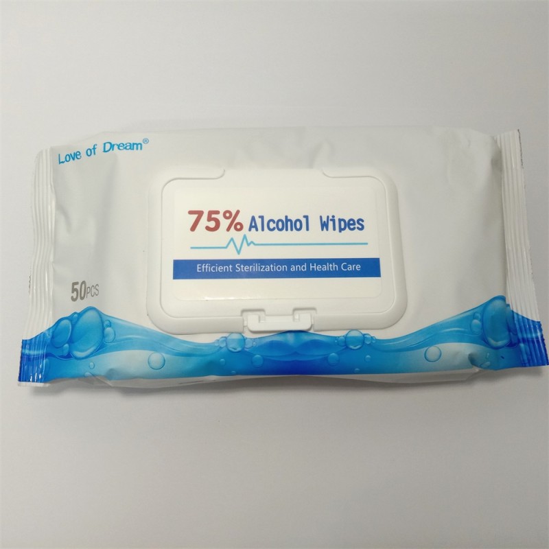 Alcohol Wipes Manufacturer - 75% Surface Disinfection Sterilization