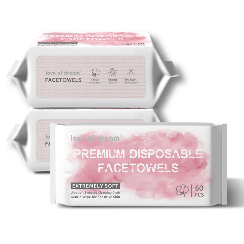 Facial Towels Manufacturer - Eco-Friendly Biodegradable Custom Logo