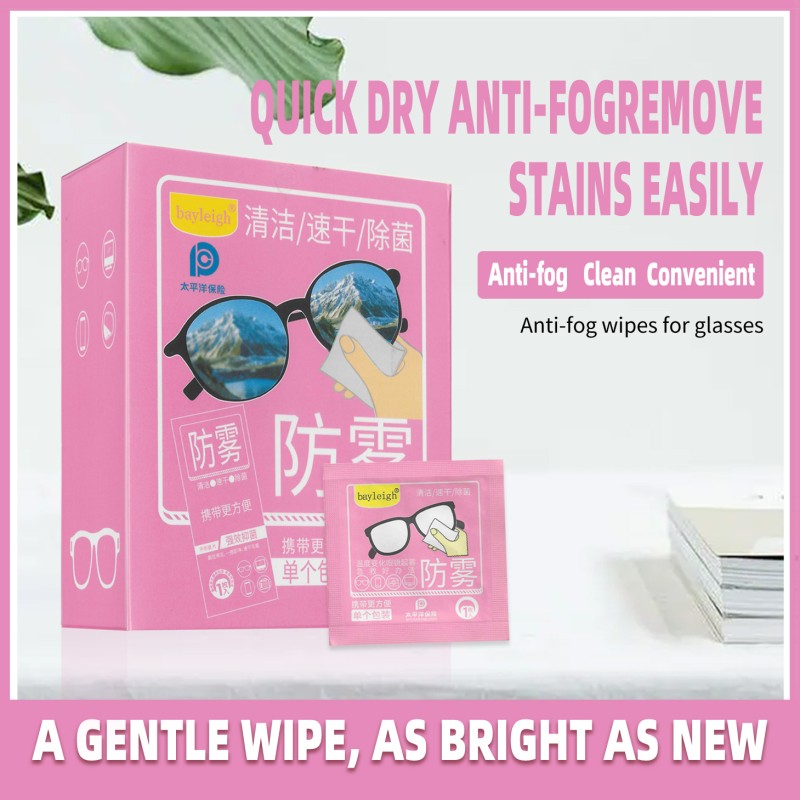 Glasses Wipes Factory - Anti Fog Disposable Lens Cleaning