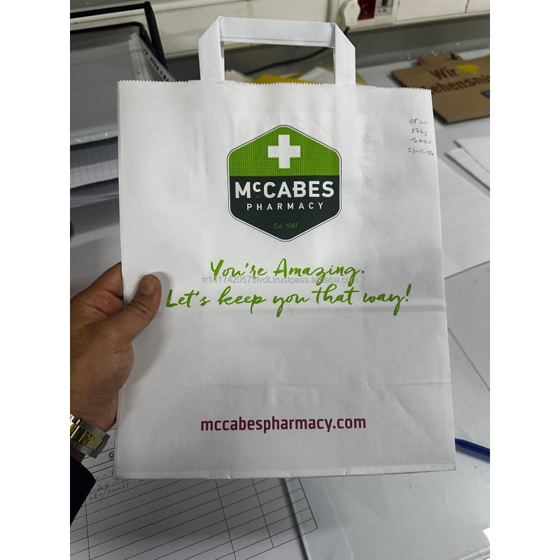 Kraft Paper Bags Manufacturer - Custom Fast Food Takeaway Bags