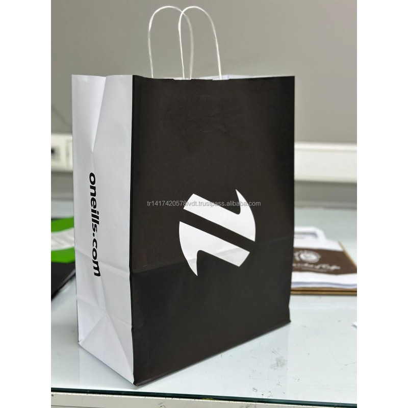 Kraft Paper Bags Wholesale - OEM Twisted Handle Food Packaging Bags