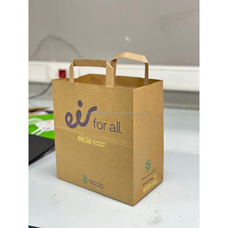 Kraft Paper Bags Factory - OEM Takeaway Delivery Packaging Solutions