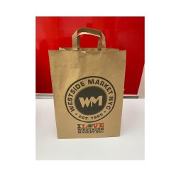 Kraft Paper Bags Factory - OEM Flexo Printed Recyclable Kraft Bags