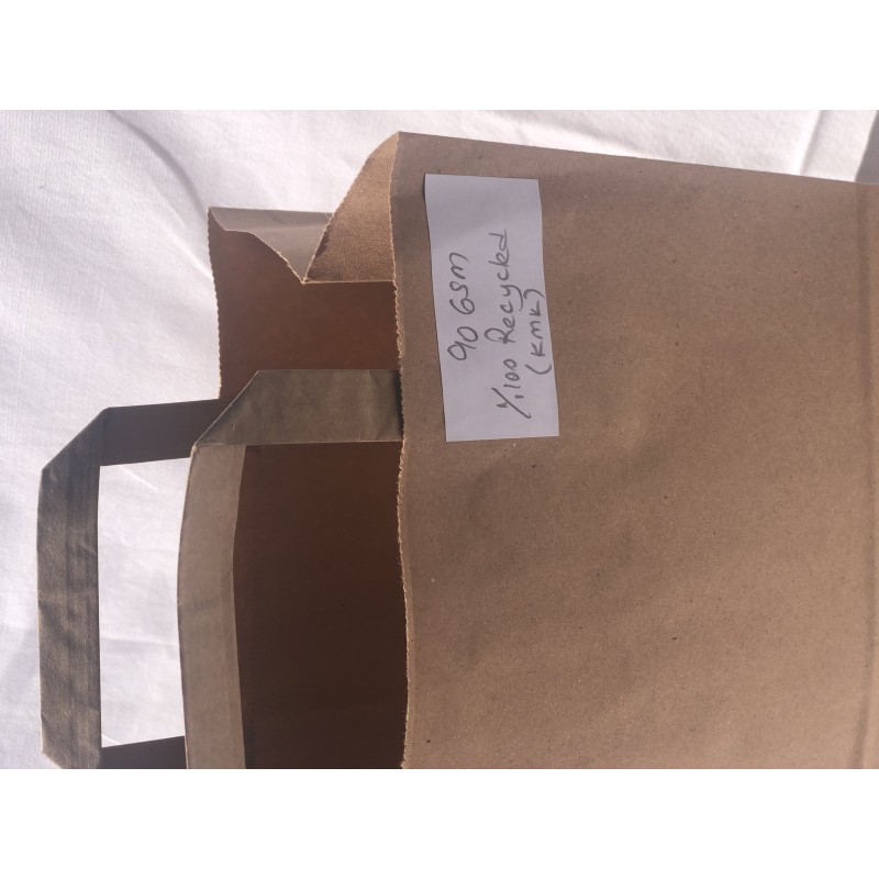 Kraft Paper Bags Factory - OEM Flexo Printed Recyclable Kraft Bags