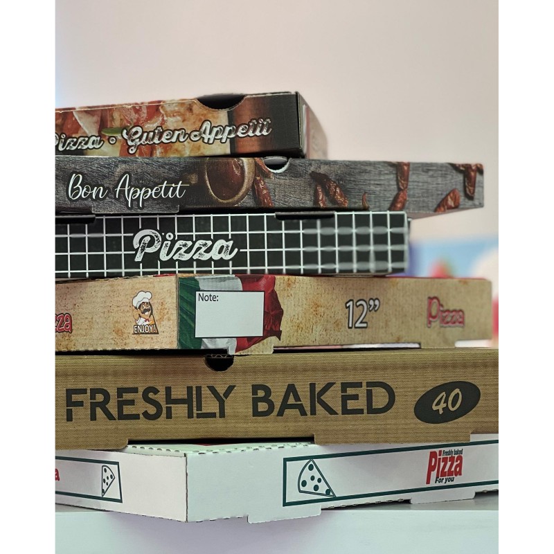 Pizza Boxes Manufacturer - OEM Custom Printed Rigid Corrugated Box