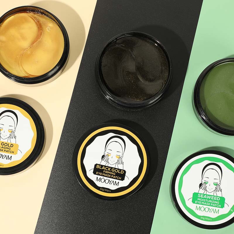 Eye Patch Manufacturer - OEM Seaweed Collagen Dark Circle Gold Mask