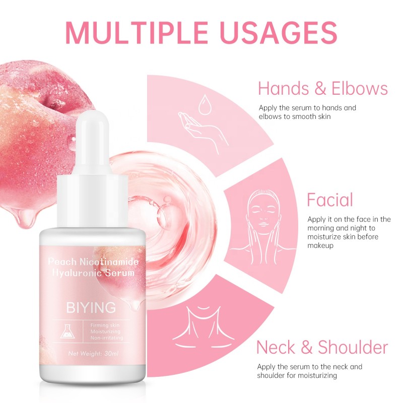 Peach Serum Manufacturer - OEM BIYING Niacinamide Brightening Hydrating