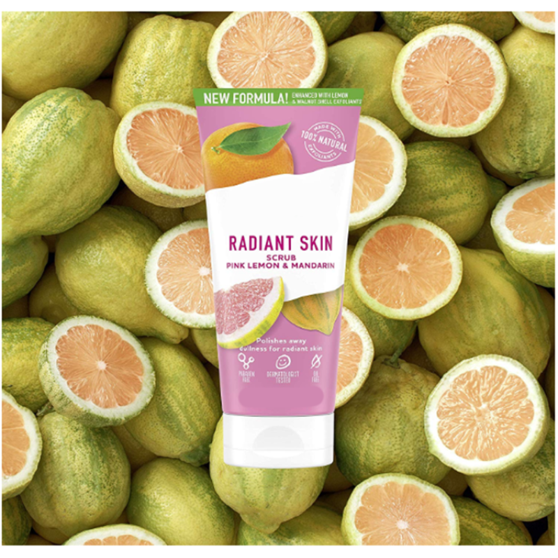 Face Scrub Factory - OEM Pink Lemon Mandarin Orange Radiant