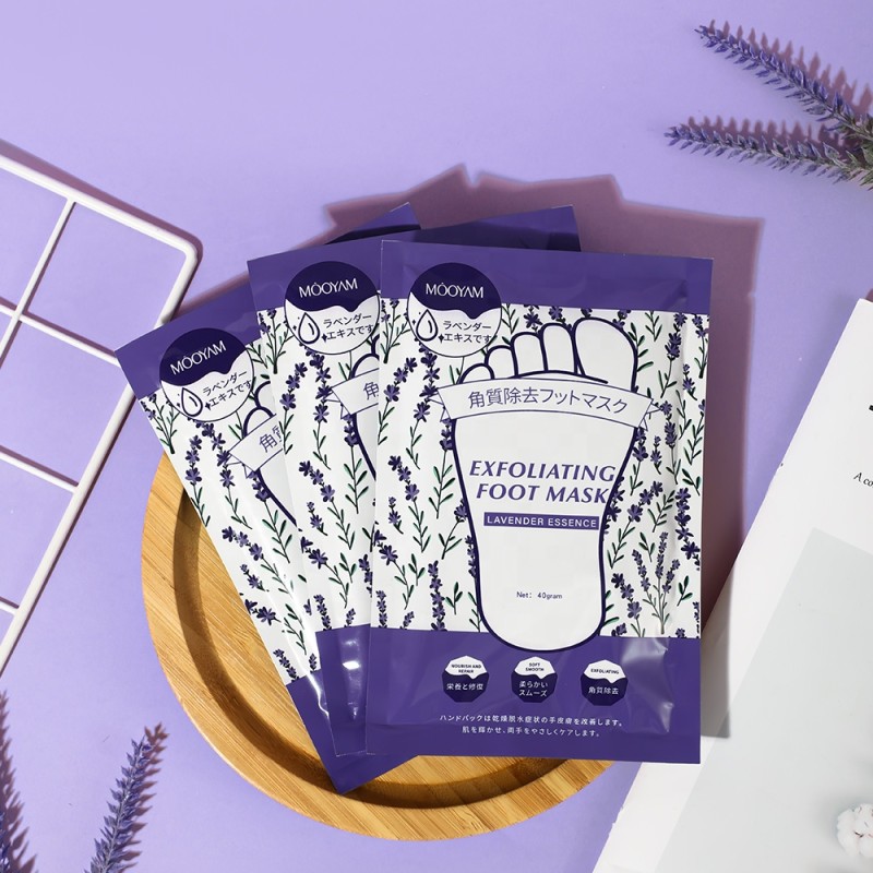 Foot Mask Manufacturer - OEM Lavender Exfoliating SPA Peeling Care