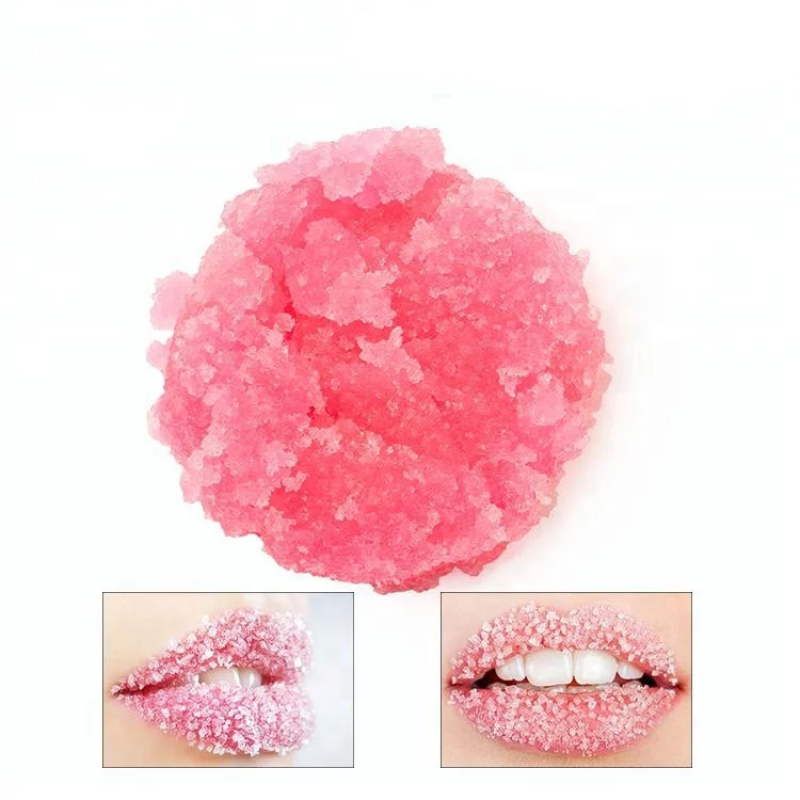 Lip Scrub Supplier - OEM GMPC Exfoliating Organic Strawberry Flavor