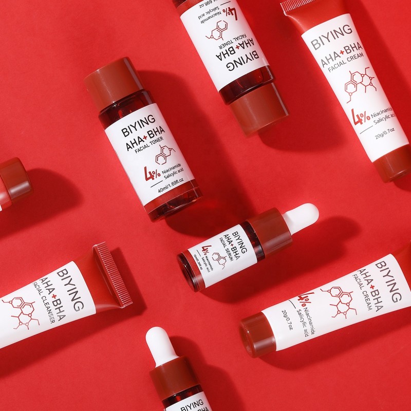 Skin Care Set Factory - OEM AHA BHA 30 Days Miracle Travel Kit