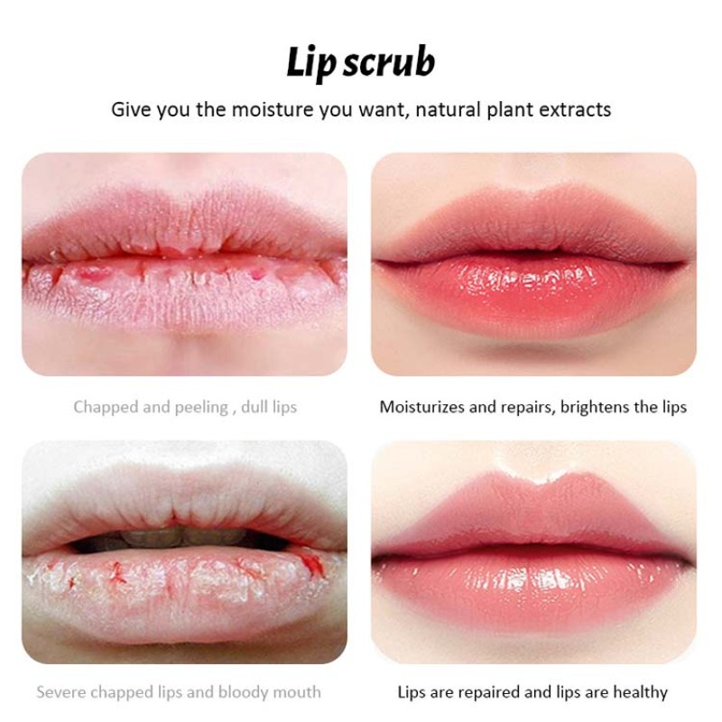 Lip Scrub Manufacturer - OEM Himalayan Pink Salt Organic Lip Care